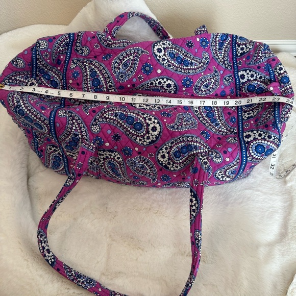 Vera Bradley Duffle Bag Boysenberry - Picture 9 of 9